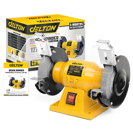 มอเตอร์หินเจียร์ DELTON รุ่น BG-350 5 นิ้ว 350 วัตต์_7